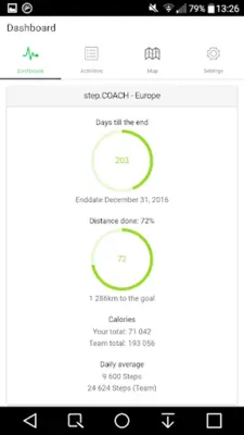 step.COACH android App screenshot 1
